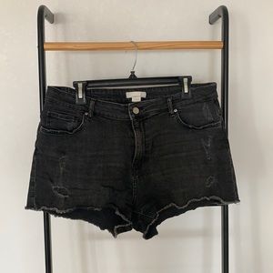 H&M Denim Shorts High-Waisted